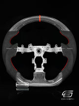 Carismo Steering Wheel For Nissan GT-R (R35 CBA & DBA) - Sport - Gloss Carbon - Alcantara