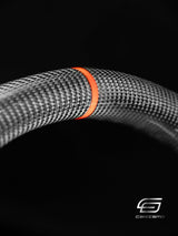 Carismo Steering Wheel For Porsche (992.1 Wheel) - Sport - Gloss Plain Carbon - Alcantara