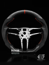 Carismo Steering Wheel For Porsche (992.1 Wheel) - Sport - Gloss Plain Carbon - Alcantara