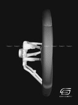 Carismo Steering Wheel For Porsche (992.1 Wheel) - Sport - Matte Plain Carbon - Perforated Leather