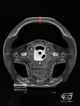 Carismo Steering Wheel For Toyota Supra (MKV) - Signature - Gloss Carbon - Alcantara
