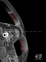 Carismo Steering Wheel For Toyota Supra (MKV) - Signature - Gloss Carbon - Perforated Leather