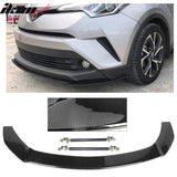 2018-2019 Toyota CHR Front Bumper Splitter Lip w/ Hardware CF Print