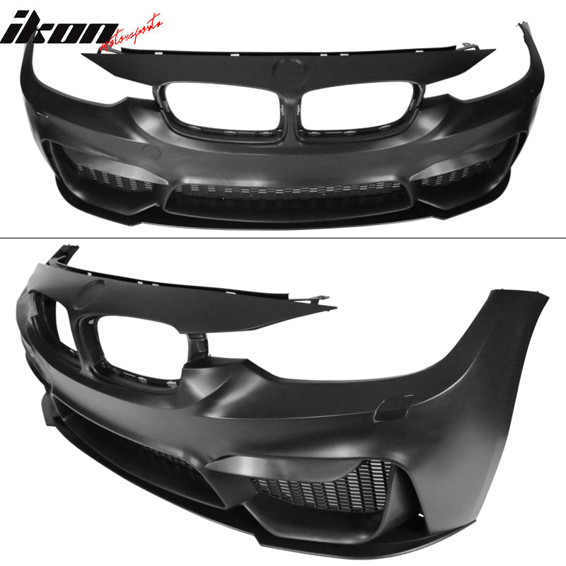 2012-2018 BMW F30 3 Series M3 Style Front Bumper Replacement w/ Lip PP