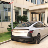 2017-2023 Tesla Model 3 IKON Style Rear Bumper Cover W/Reflectors PP