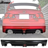 2006-2011 Honda Civic Mugen RR Style Red 3rd Brake Light Rear Diffuser