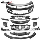 2019-2024 Chevrolet Camaro 19 SS Style Unpainted Front Bumper Cover