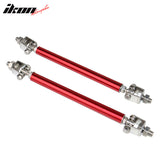 Honda Civic 62"-66" 3PCS B Style Black Front Lip with Strut Rods