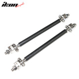 Honda Civic 62"-66" 3PCS B Style Black Front Lip with Strut Rods