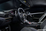 2015-2019 Lamborghini Huracan LP610  LP580  EVO OEM Style Autoclave Carbon Fiber Center Console Border Trim