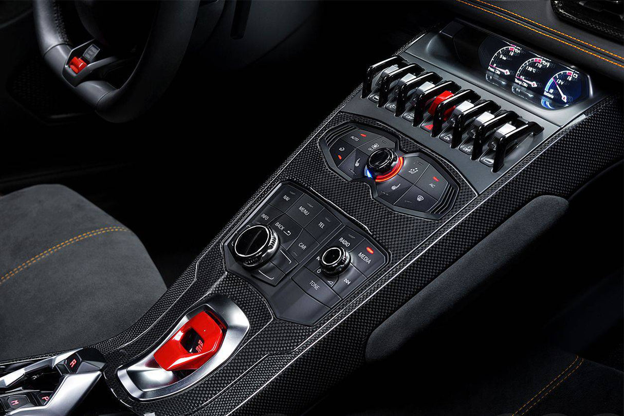 2015-2019 Lamborghini Huracan LP610  LP580  EVO OEM Style Autoclave Carbon Fiber Center Console Tunnel