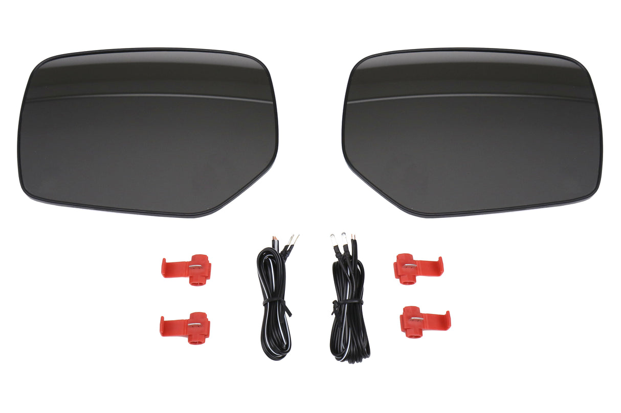OLM Wide Angle Convex Mirrors with Turn Signals (clear) - 2015+ WRX / 2015+ STI