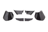 OLM LE Dry Carbon Fiber Lower Mirror Mount Cover - 2015-2021 Subaru WRX / STI / 2015-2017 Crosstrek