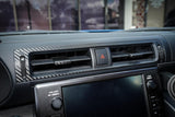 Center AC Vent Trim 3D Carbon Overlays - 2022+ BRZ / GR86