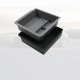 Double-Layer Center Armrest Storage Box for Model 3 Highland/Y Juniper | 3 Colors