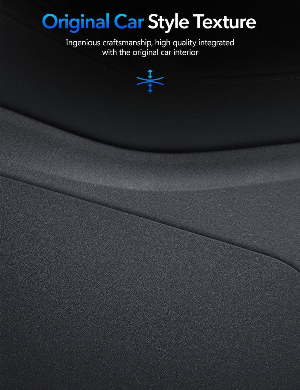 Center Console Side Anti-Kick Mat For Tesla Model Y