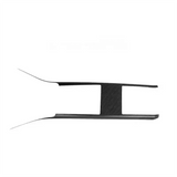 Center Console Side Trim Dry Carbon Fiber Overlay for Model S/X 2021+