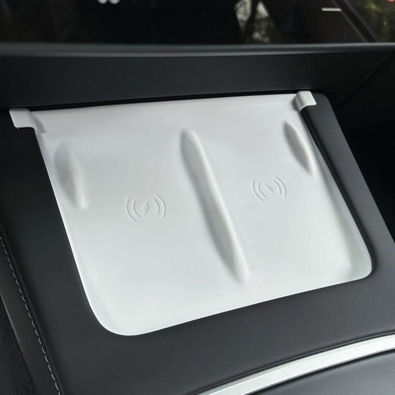 Silicone Wireless Charging Pad for Model 3/Y | Anti-Slip | 4 Colors | Waterproof