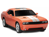 SEC10 Full Length Stripes; Silver; 8.50-Inch (08-23 Challenger)