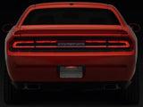 SEC10 Tail Light Blackout; Matte Black (08-14 Challenger)
