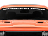 Mopar Licensed by SEC10 Challenger Windshield Banner; White (08-13 Challenger)