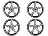 MMD 551C Charcoal 4-Wheel Kit; 20x8.5; 35mm Offset (05-09 Mustang)