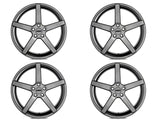 MMD 551C Charcoal 4-Wheel Kit; 20x8.5; 35mm Offset (15-23 Mustang GT, EcoBoost, V6)