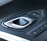 Chevrolet Camaro 2016-2024 Real Carbon Fiber Interior Door Handle Overlay