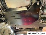 Chevrolet Silverado / GMC Sierra 1500 Catalytic Converter Guard (2019-2026) VERSION 1