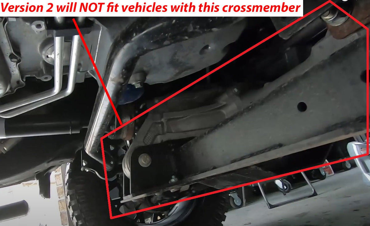 Chevrolet Silverado / GMC Sierra 1500 Catalytic Converter Guard (2019-2026) VERSION 2