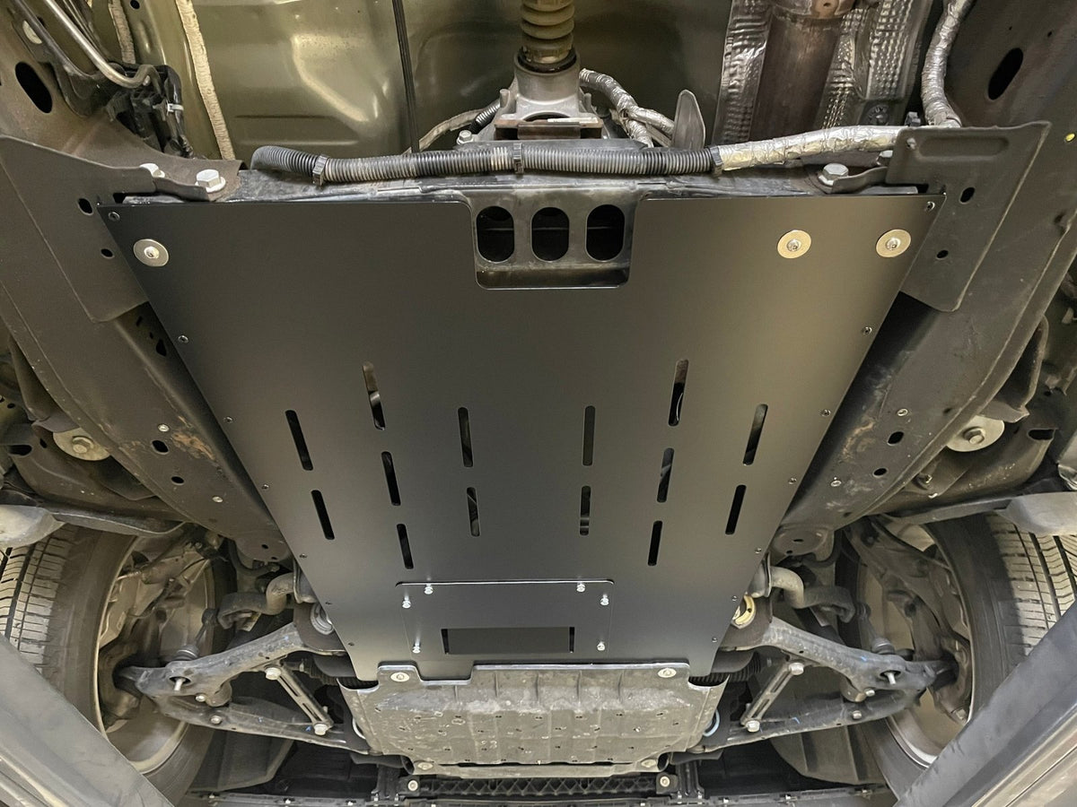 Chevrolet Silverado / GMC Sierra 1500 Catalytic Converter Guard (2019-2026) VERSION 2