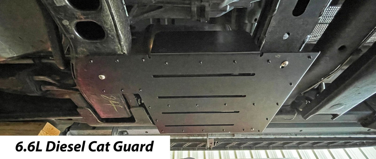 Chevrolet Silverado / GMC Sierra 2500HD / 3500HD Catalytic Converter Guard (2020-2026)