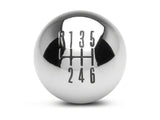 SpeedForm Modern Billet Retro Style 6-Speed Shift Knob; Chrome (11-14 Mustang GT, V6)