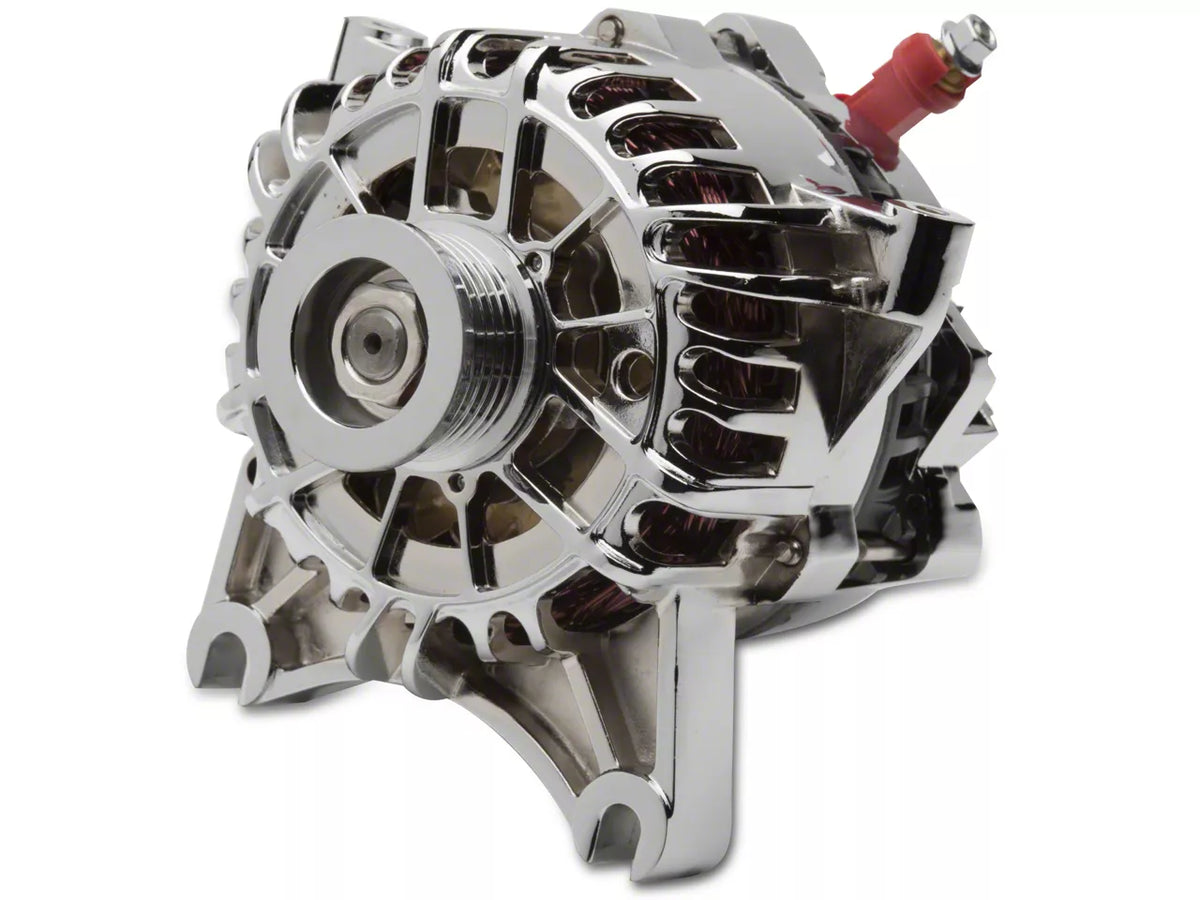 SR Performance Alternator; 105 Amp; Chrome (99-04 Mustang GT)