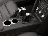 SpeedForm Modern Billet Interior Starter Kit; Chrome (05-09 Mustang GT, V6)
