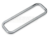 SpeedForm Modern Billet Console Button Bezel; Chrome (10-14 Mustang)