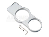 SpeedForm Modern Billet Cup Holder Bezel; Chrome (05-09 Mustang)