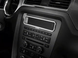 SpeedForm Modern Billet Main Display Bezel; Chrome (10-14 Mustang w/o NAV)