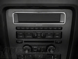 SpeedForm Modern Billet Main Display Bezel; Chrome (10-14 Mustang w/o NAV)