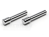 SpeedForm Modern Billet Door Lock Pins; Chrome (05-14 Mustang)