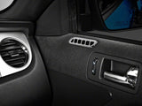 SpeedForm Modern Billet Door Vent Louvers; Chrome (10-14 Mustang)