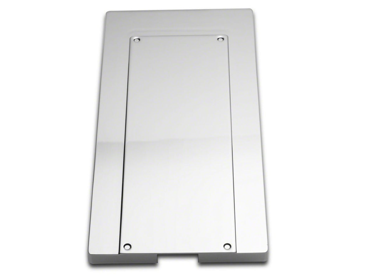 SpeedForm Modern Billet Fuse Box Cover; Chrome (05-09 Mustang)