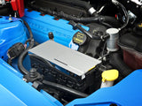 SpeedForm Modern Billet Fuse Box Cover; Chrome (10-14 Mustang)