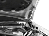 MMD Bolt On Hood Strut Kit; Chrome (05-14 Mustang)