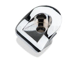 SpeedForm Modern Billet Door Lock Bezel; Chrome (05-14 Mustang)