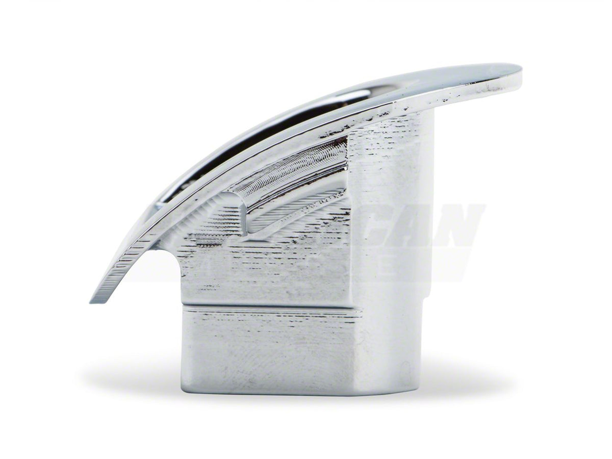 SpeedForm Modern Billet Door Lock Bezel; Chrome (05-14 Mustang)
