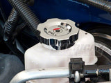 SpeedForm Modern Billet Underhood Dress-up Kit; Chrome (11-14 Mustang V6)
