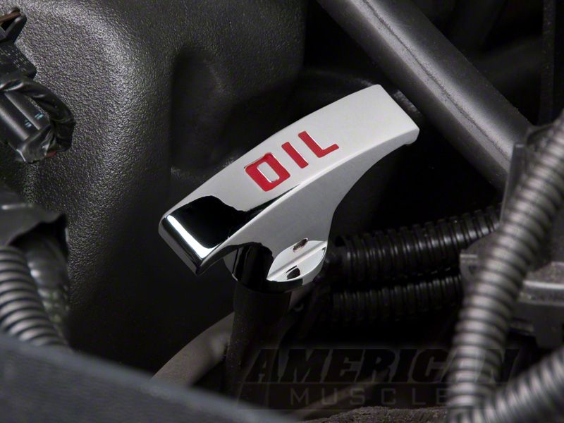 SpeedForm Modern Billet Underhood Dress-up Kit; Chrome (11-14 Mustang V6)