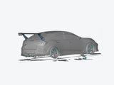 GT Wing – Honda Civic Type R/Sport (FK7/FK8, 2017-2021)