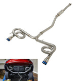 Exhaust for 2022+ Civic SI Sedan FE1 Burnt Tips 2.5" Catback Exhaust Turbo US